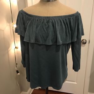 Off The Shoulder Crop Top